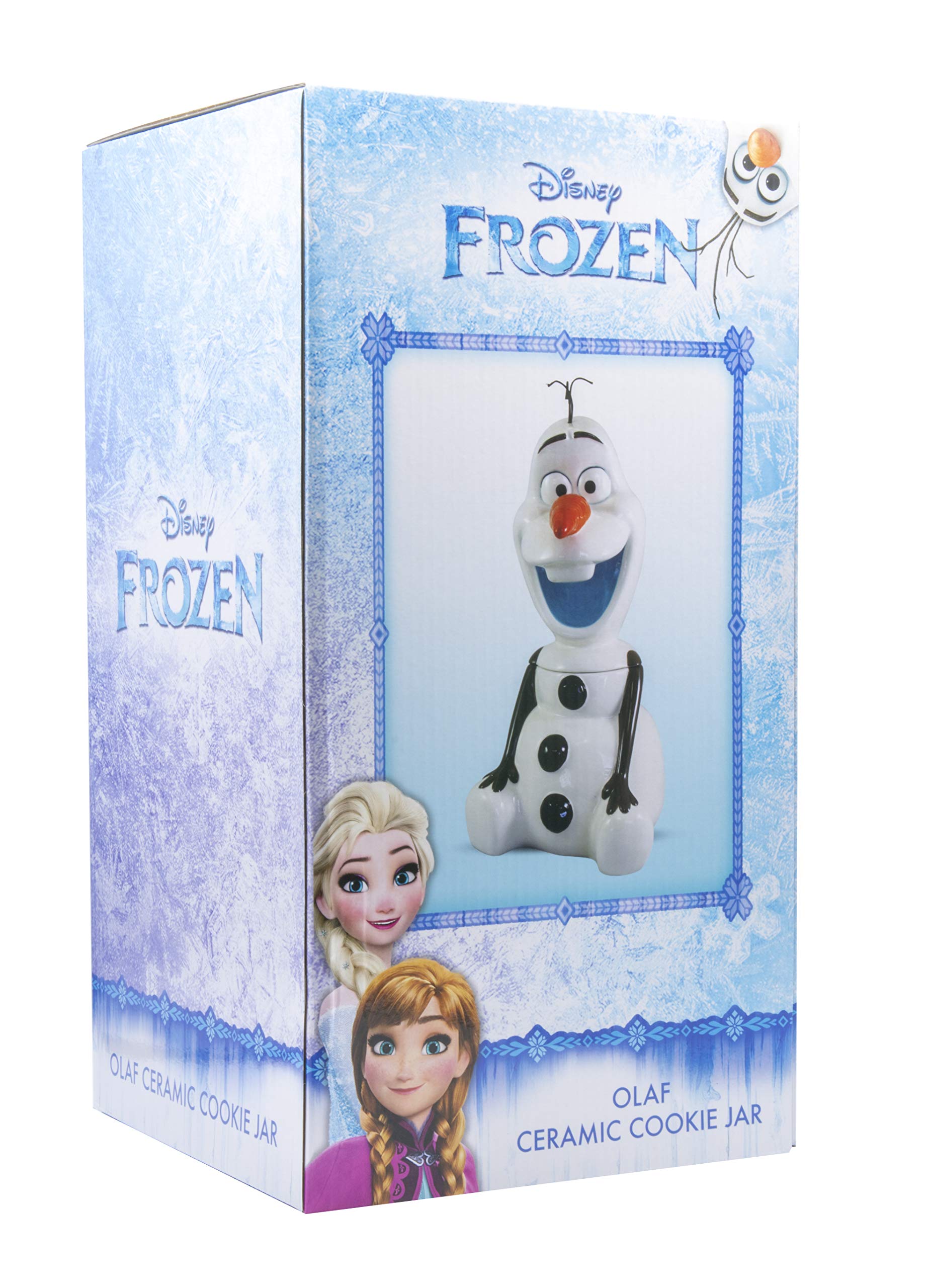 Amazon.com: Vandor Disney Frozen Olaf Sculpted Ceramic Cookie Jar